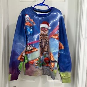 Boys silly holiday sweater